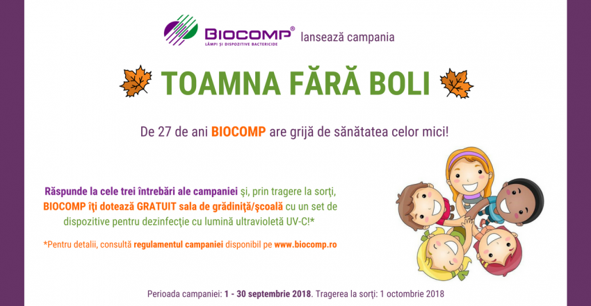 Toamna fără Boli în mediul educaţional