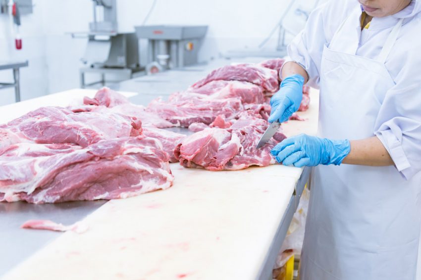 Dezinfectia in industria procesarii carnii