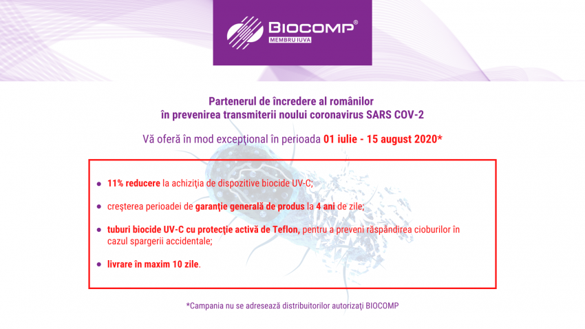 Campanie BIOCOMP Iulie August