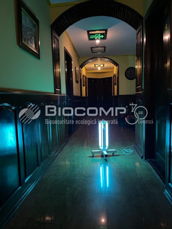 Dispozitiv biocid UV-C MINI 360 BIOCOMP